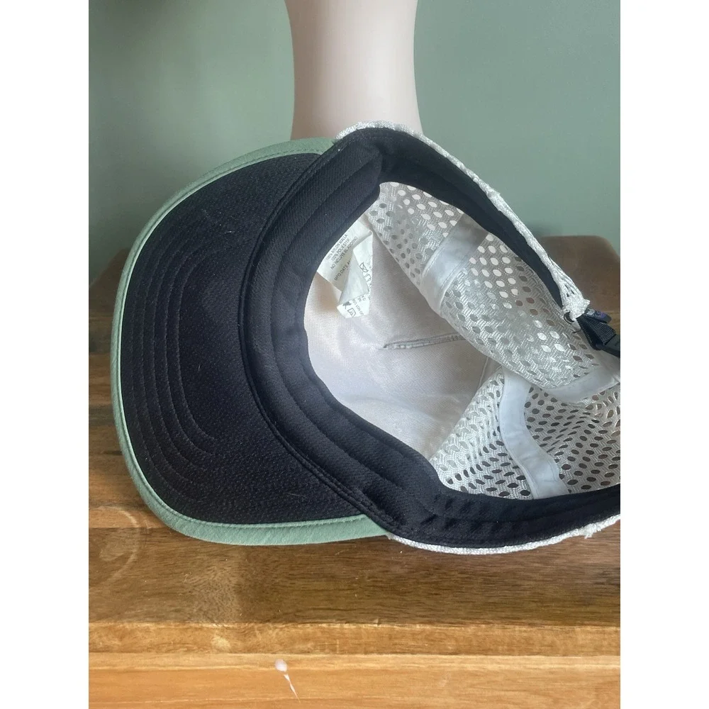 Patagonia Duckbill Trucker Hat Mint Teal White Mesh Trail Running Adjustable Cap
